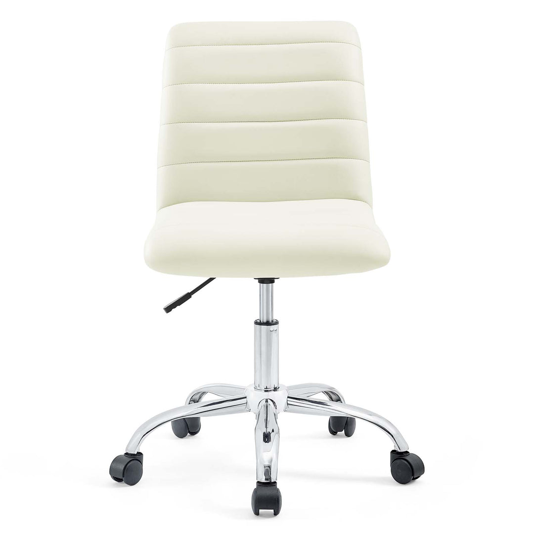 Ripple Retro Mid Back Vinyl Office Chair