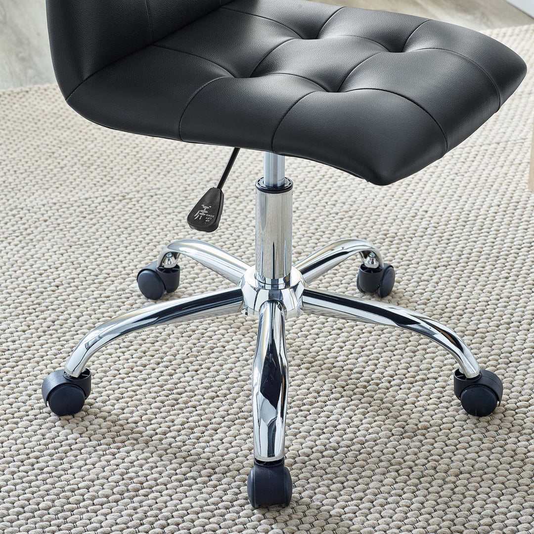 Pose Armless Mid Back Office Chair