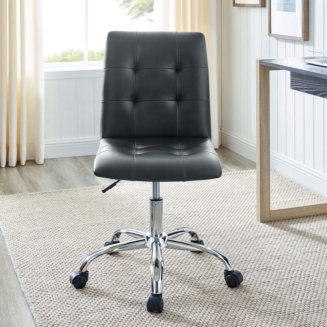 Pose Armless Mid Back Office Chair