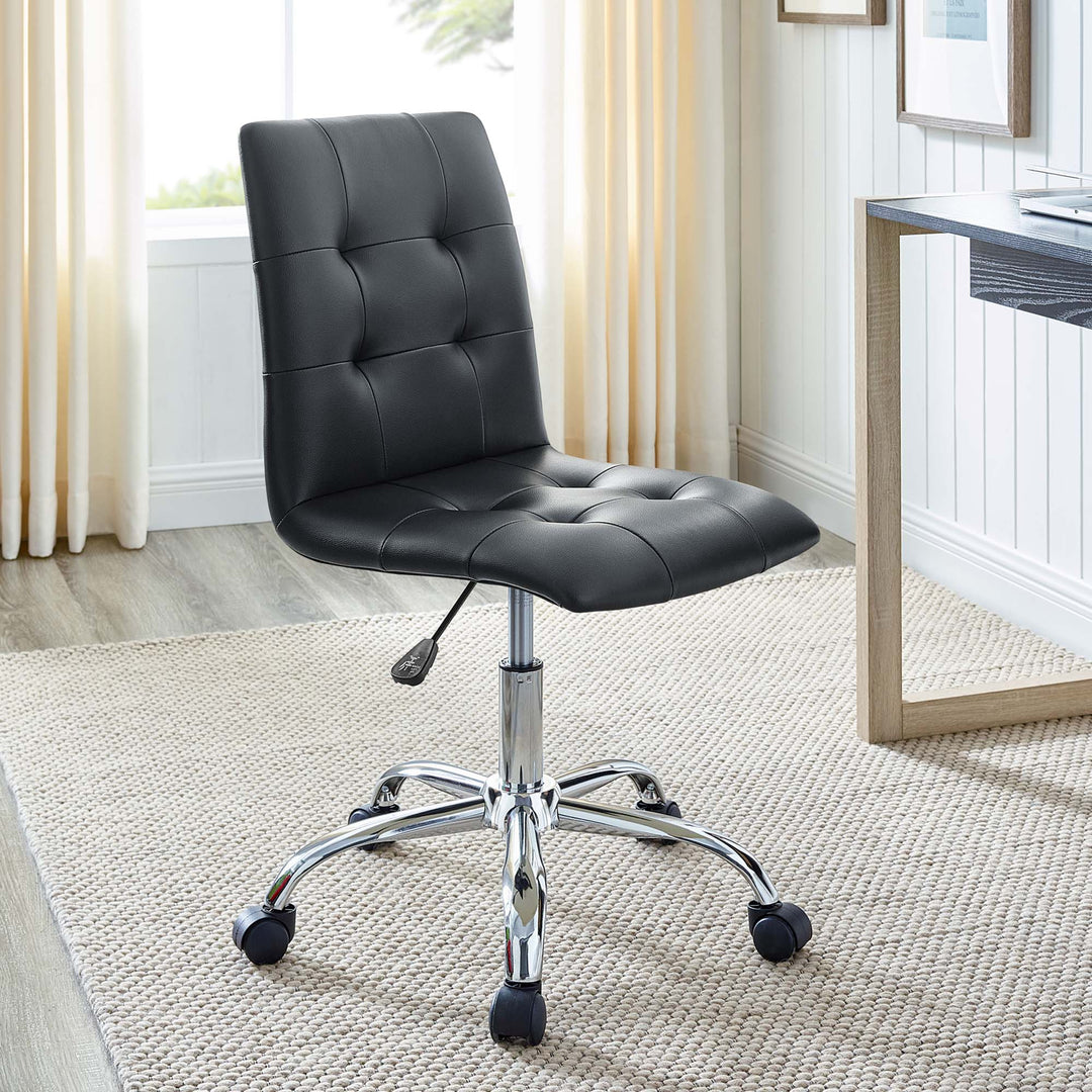 Pose Armless Mid Back Office Chair