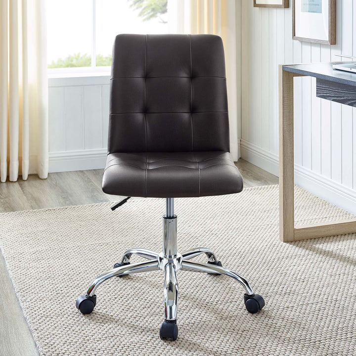 Pose Armless Mid Back Office Chair