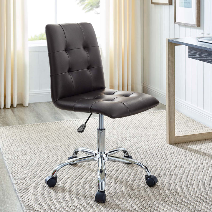 Pose Armless Mid Back Office Chair