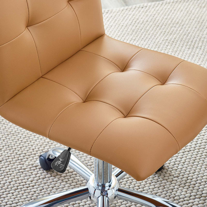 Pose Armless Mid Back Office Chair