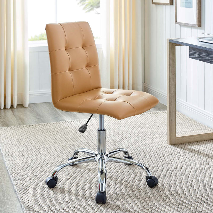 Pose Armless Mid Back Office Chair