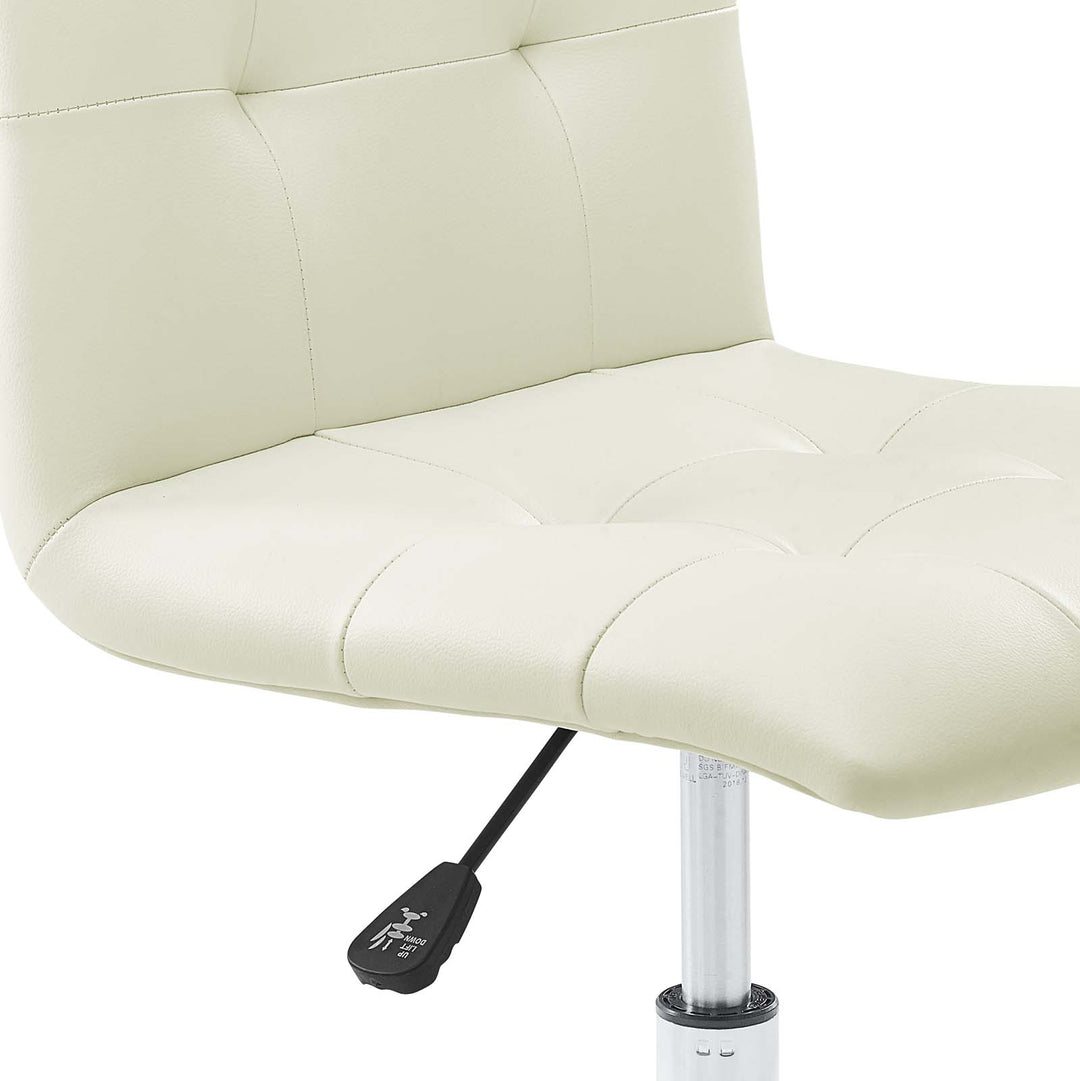 Pose Armless Mid Back Office Chair