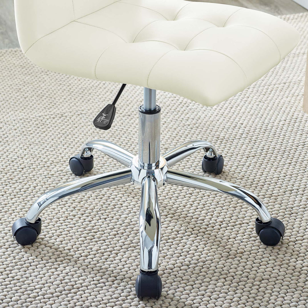 Pose Armless Mid Back Office Chair