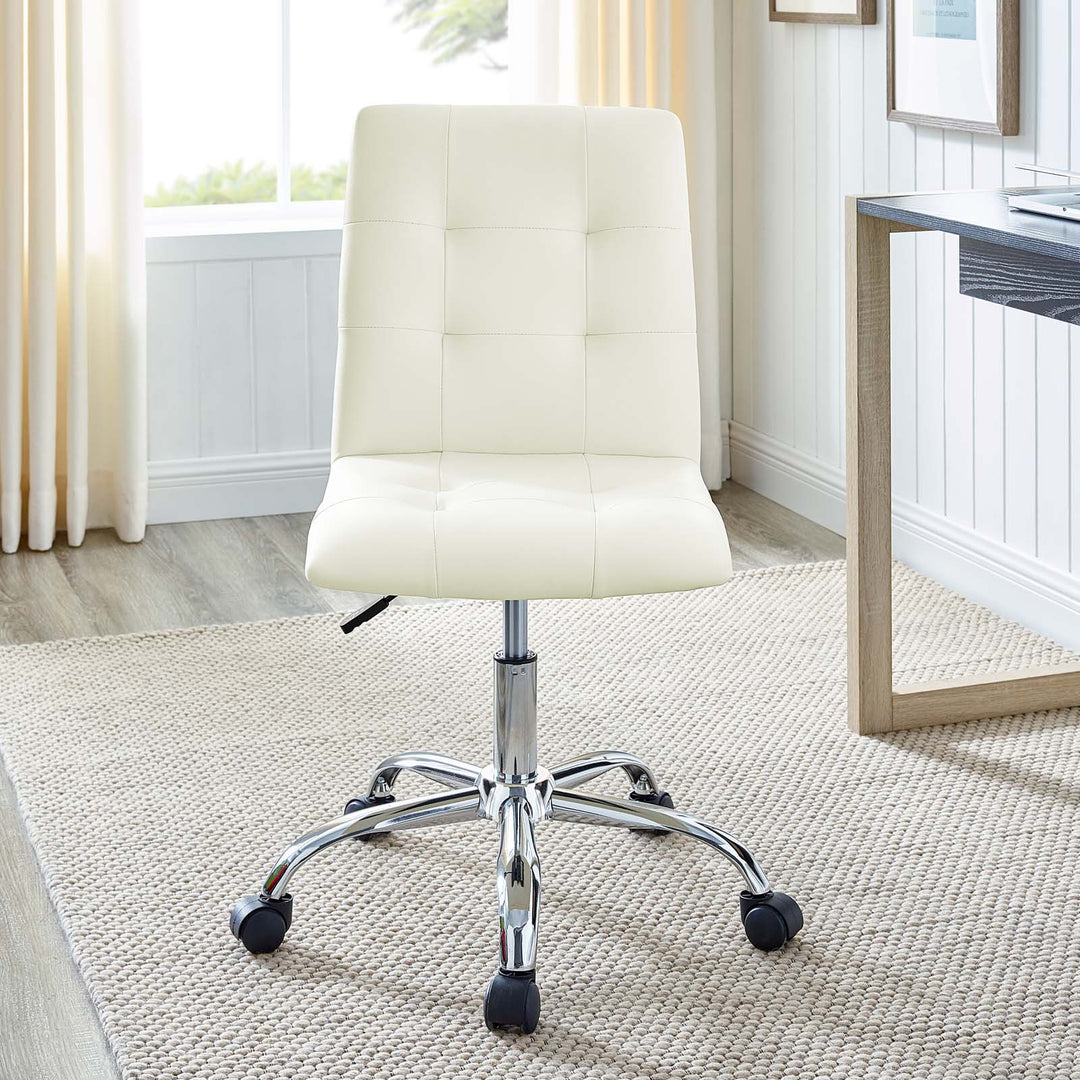 Pose Armless Mid Back Office Chair