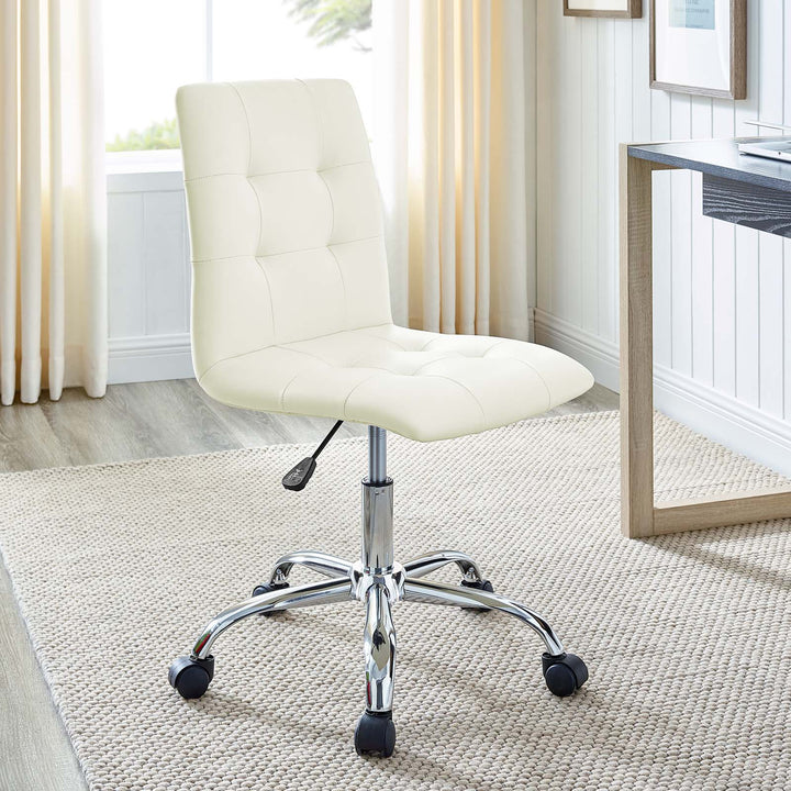 Pose Armless Mid Back Office Chair