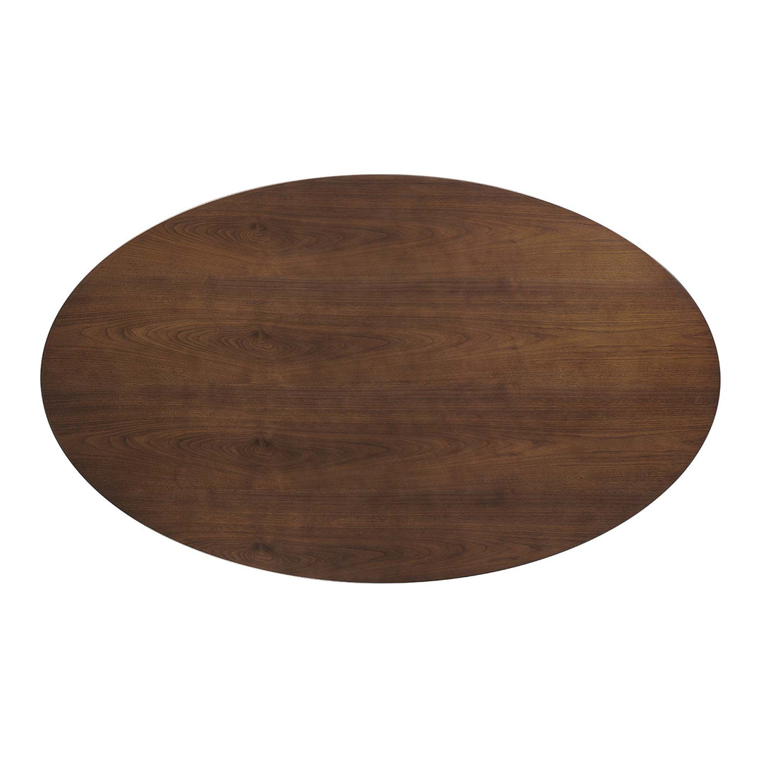 Lennox 78" Oval Wood Dining Table