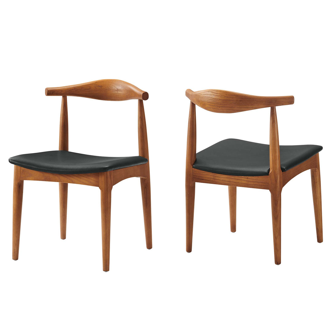 Talia Wood Dining Chairs Set of 4