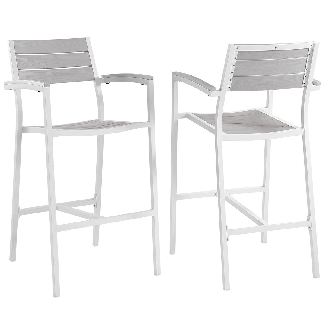 Maine Outside Patio Pub Stools Set of 2