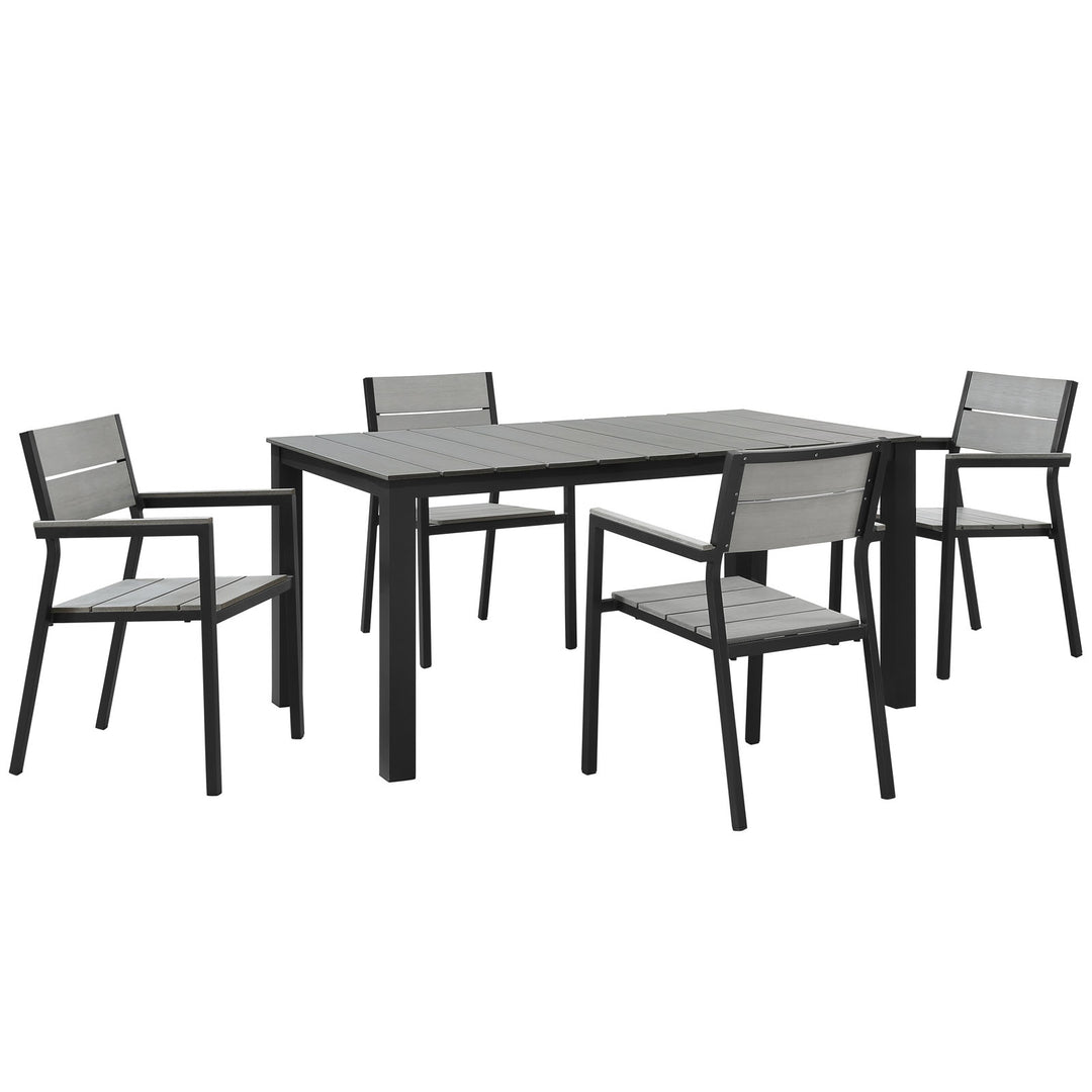 Maine 5 Piece Patio Dining Ensemble