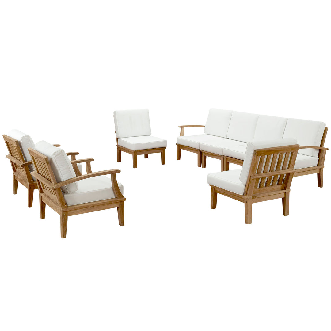 Monterey 8 Piece Outdoor Patio Teak Set