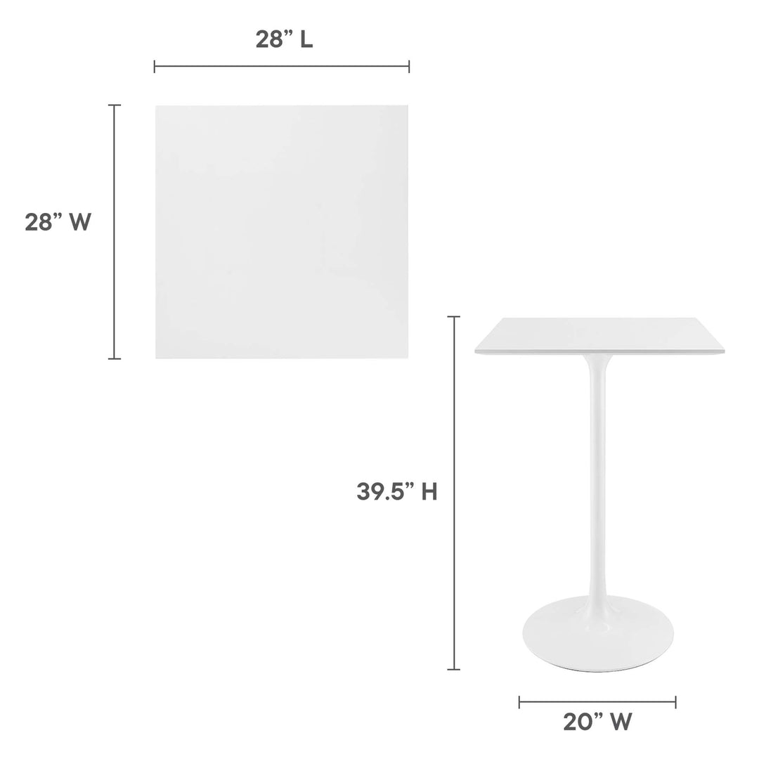 Lippa 28" Square Seating Surface