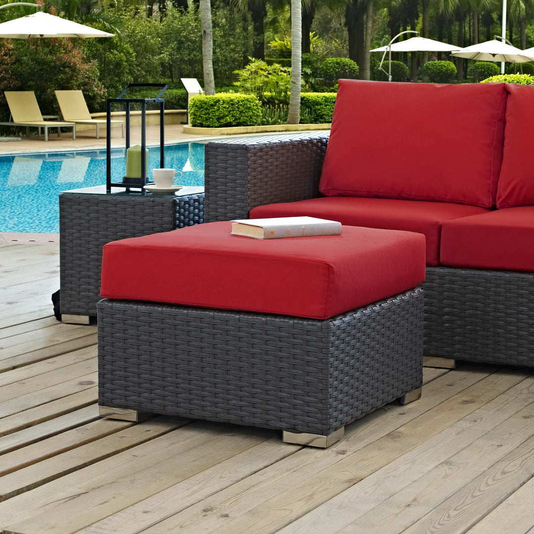 Serenity Outdoor Patio Sunbrella® Ottoman