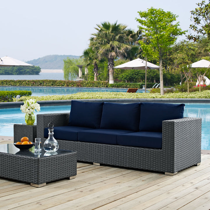 Summit Outdoor Patio Sunbrella® Sofa