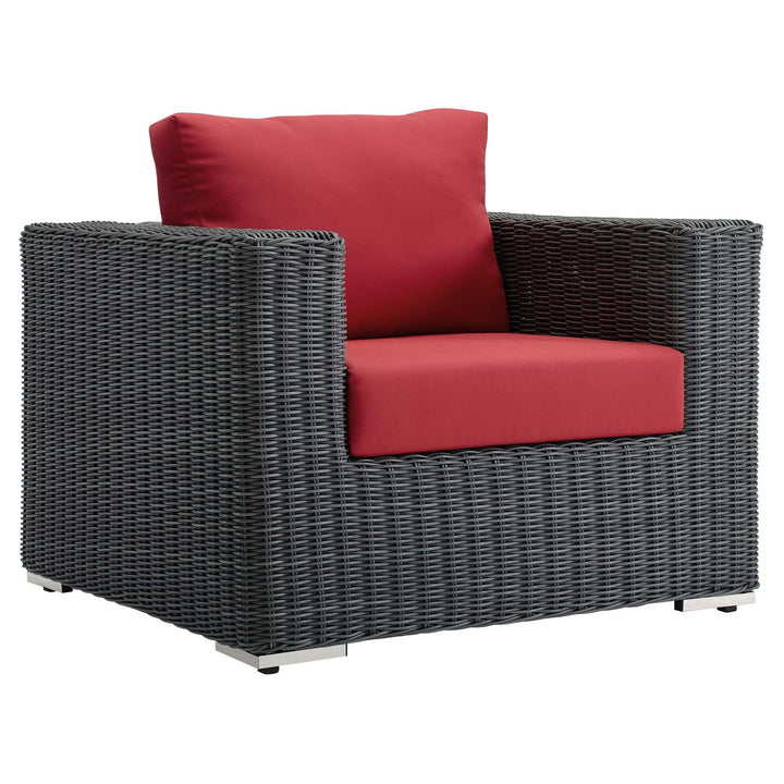 Solstice Outdoor Patio Fabric Sunbrella® Armchair