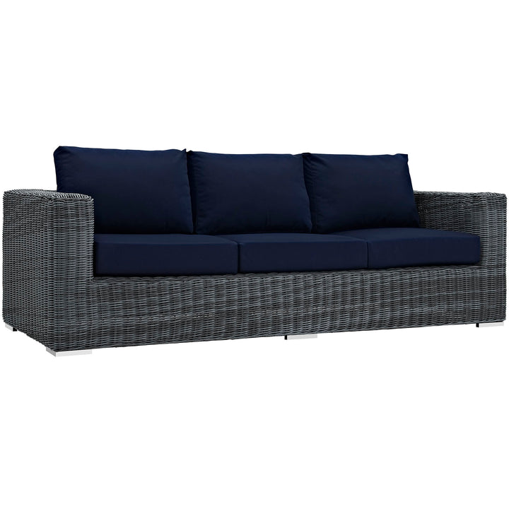 Serene Outdoor Patio Sunbrella® Sofa