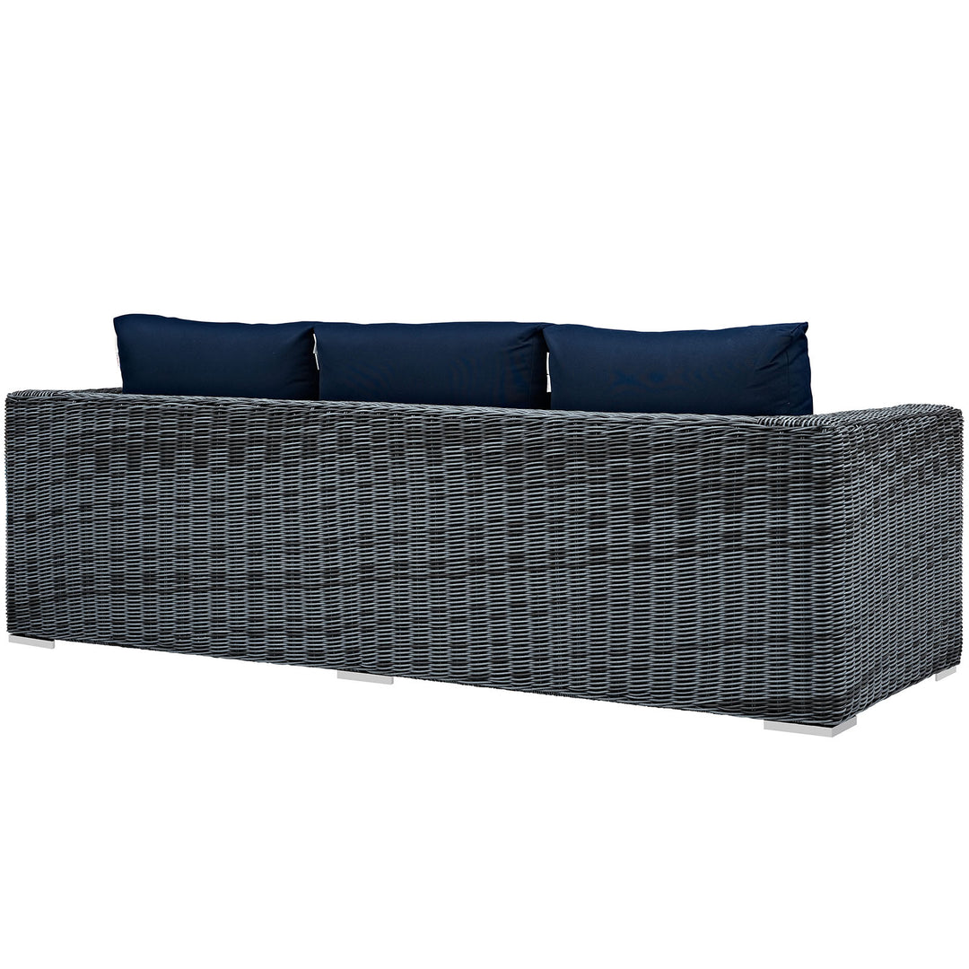 Serene Outdoor Patio Sunbrella® Sofa