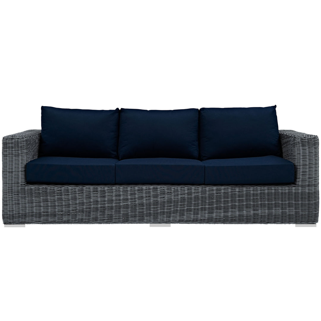 Serene Outdoor Patio Sunbrella® Sofa