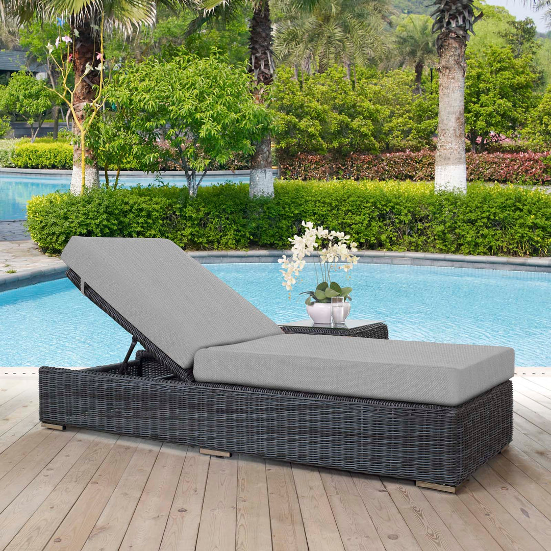 Summit Outdoor Patio Sunbrella® Chaise Lounge