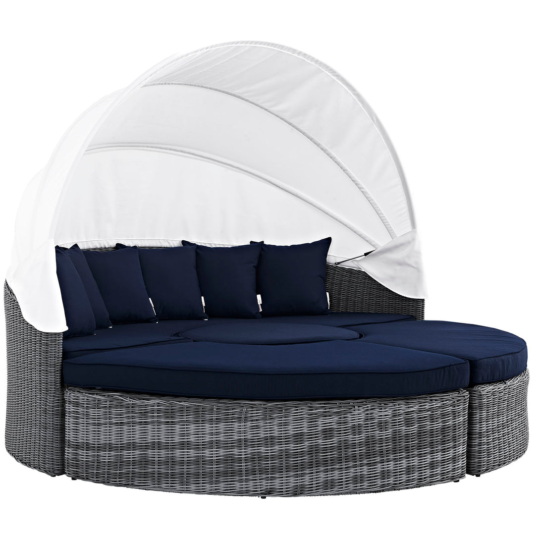 Sanctuary Canopy Outdoor Patio Sunbrella® Daybed