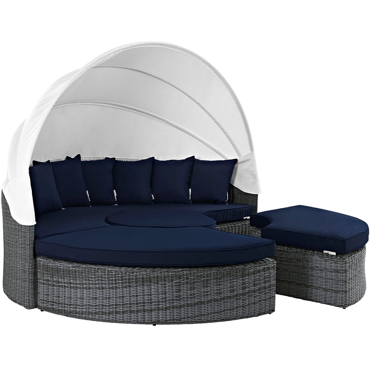 Sanctuary Canopy Outdoor Patio Sunbrella® Daybed