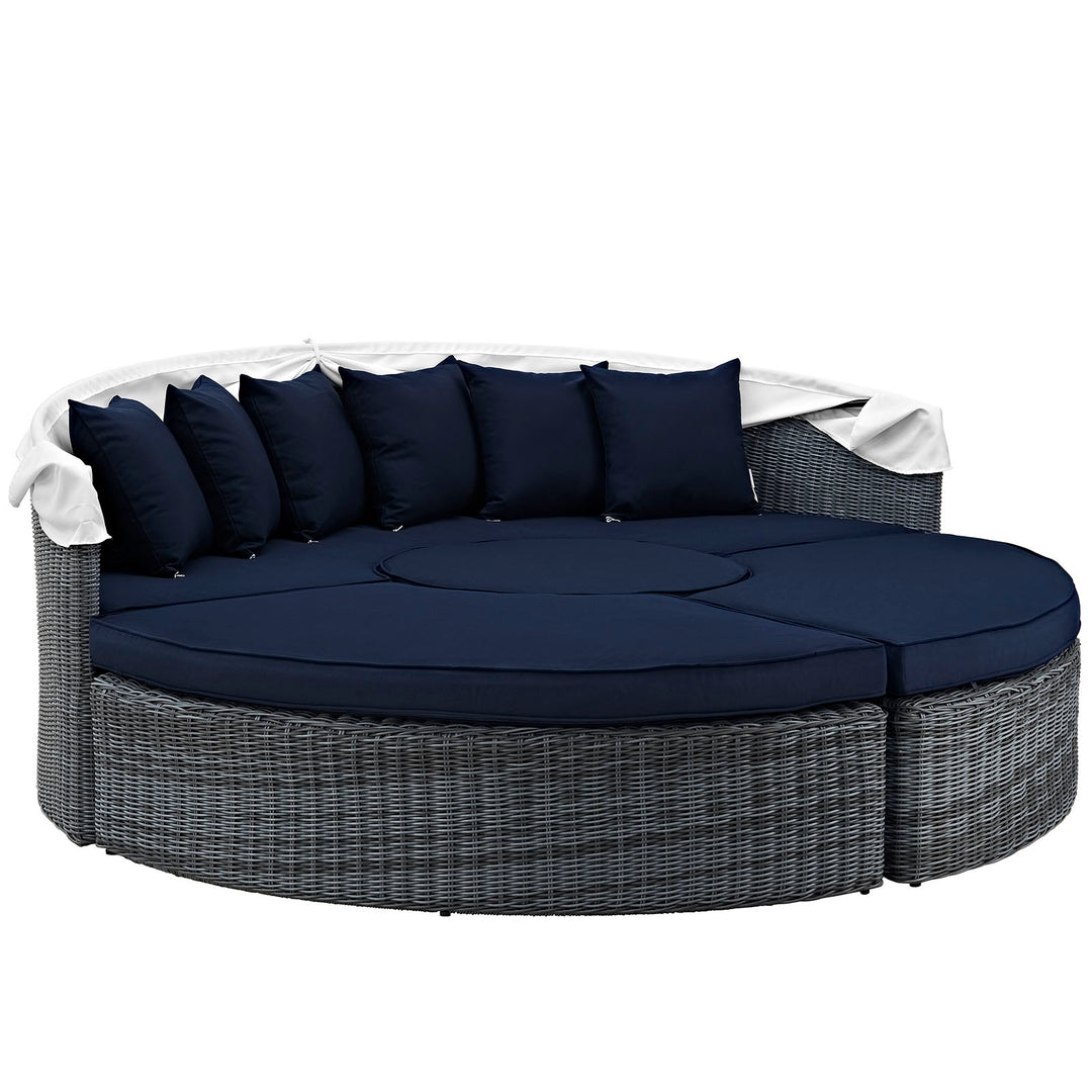 Sanctuary Canopy Outdoor Patio Sunbrella® Daybed