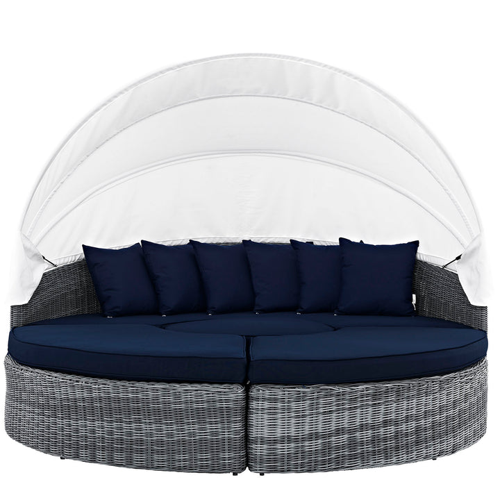 Sanctuary Canopy Outdoor Patio Sunbrella® Daybed