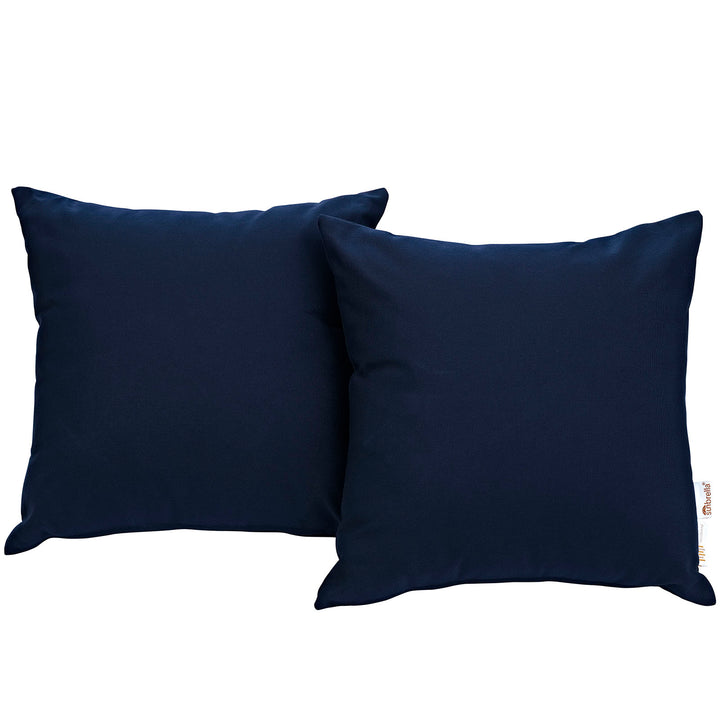 Summit 2 Piece Outdoor Patio Sunbrella® Pillow Set