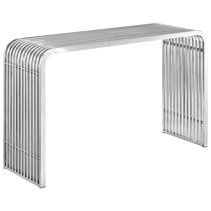 Polished Steel Pipe Table