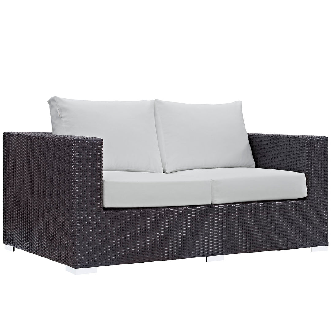 Concord 5 Piece Outdoor Patio Sofa Set