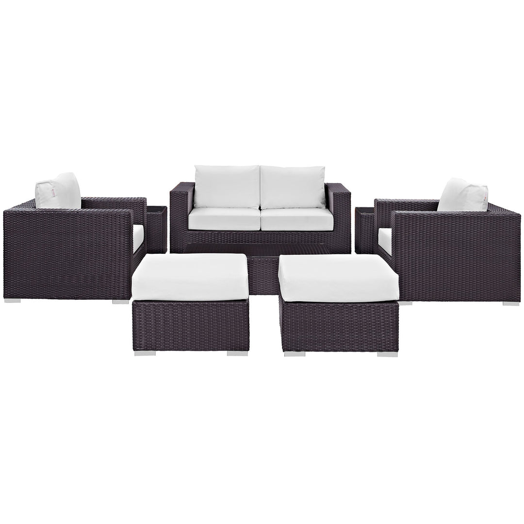 Concord 8 Piece Outdoor Patio Sofa Set