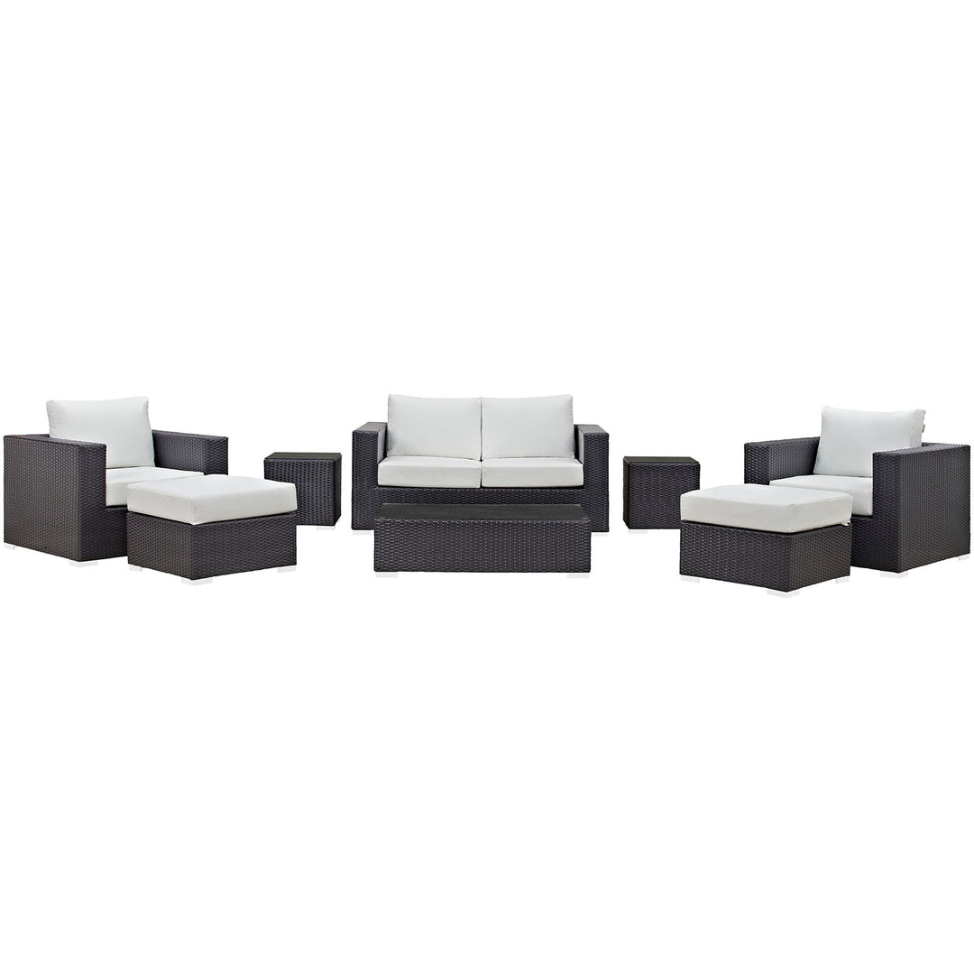 Concord 8 Piece Outdoor Patio Sofa Set