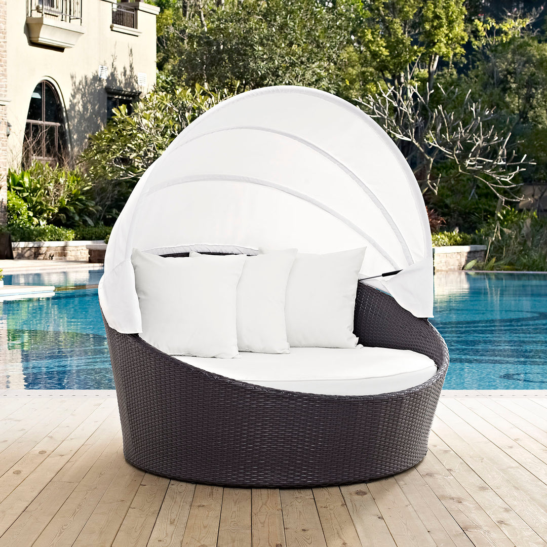 Coastal Canopy Outdoor Patio Daybed