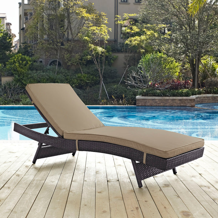 Coastal Outdoor Patio Chaise