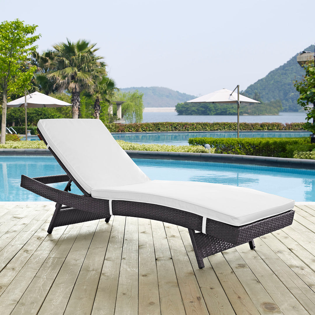 Coastal Outdoor Patio Chaise