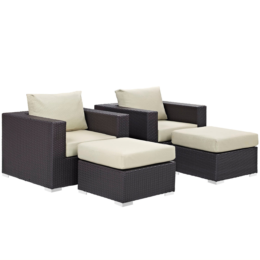 Convene 4 Piece Patio Seating Set