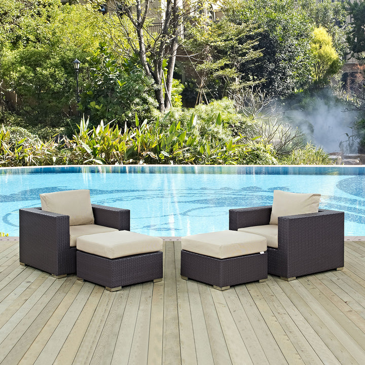 Convene 4 Piece Patio Seating Set