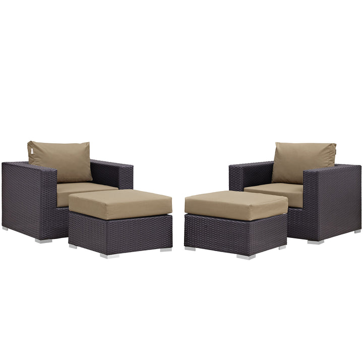 Convene 4 Piece Patio Seating Set