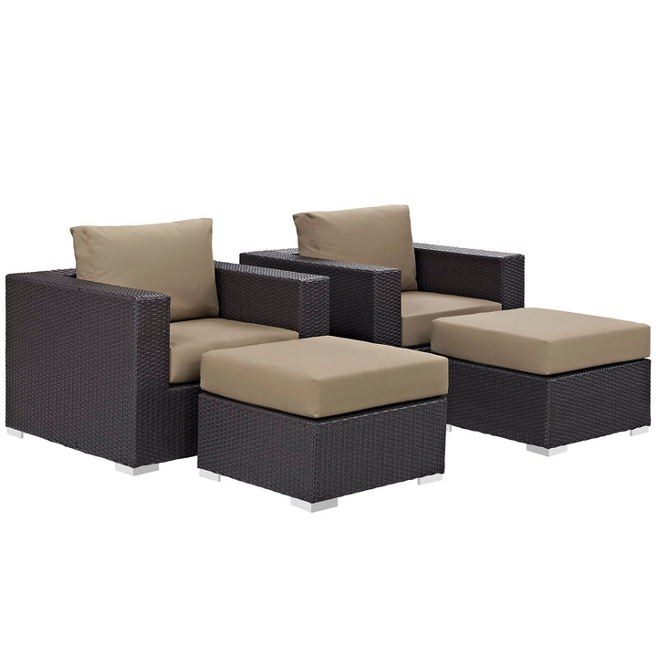 Convene 4 Piece Patio Seating Set