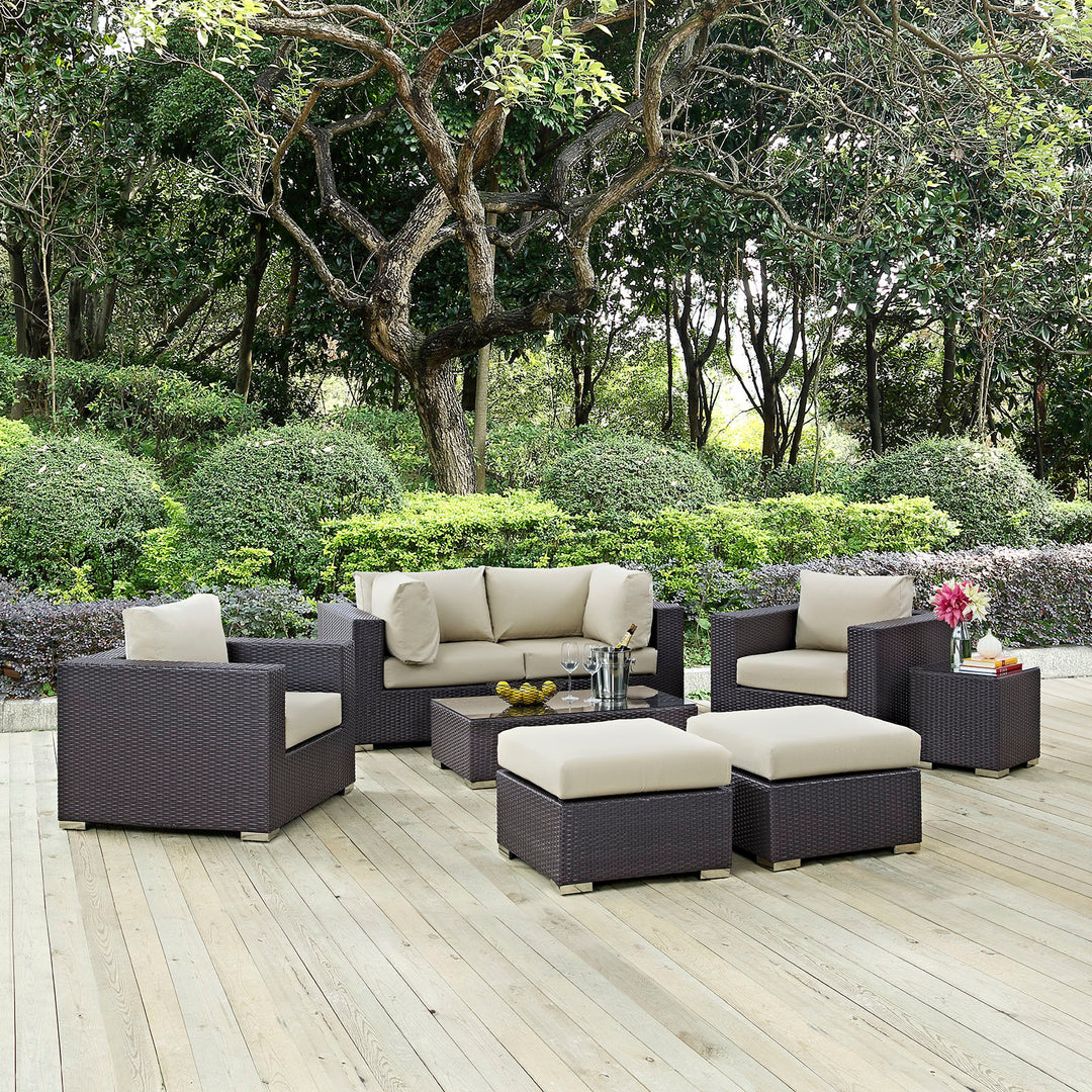 Converse 8 Piece Outdoor Patio Sectional Set