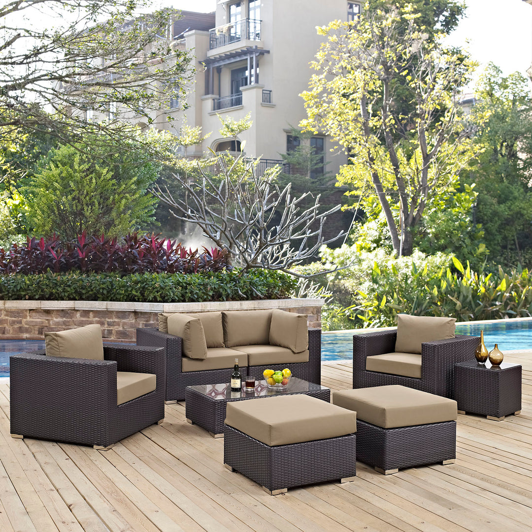 Converse 8 Piece Outdoor Patio Sectional Set