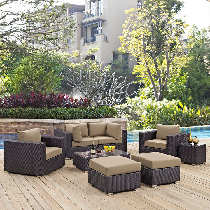 Converse 8 Piece Outdoor Patio Sectional Set