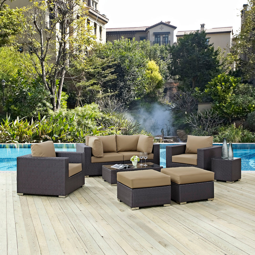 Converse 8 Piece Outdoor Patio Sectional Set