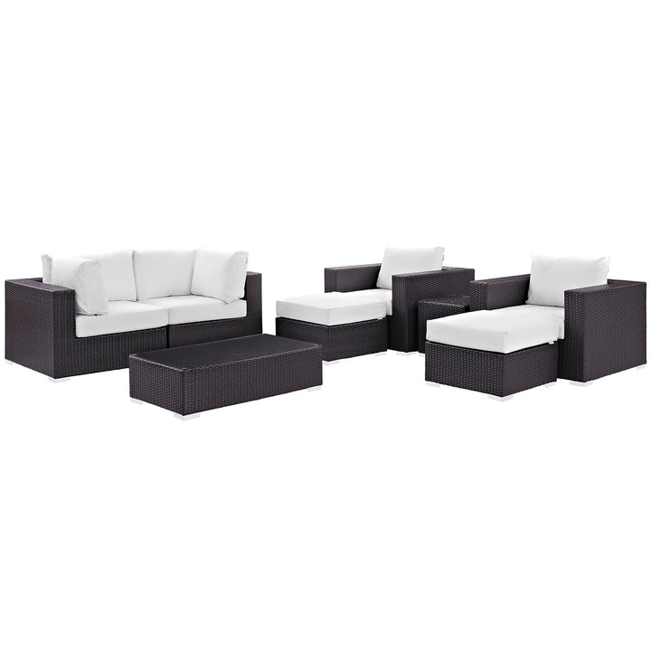 Converse 8 Piece Outdoor Patio Sectional Set