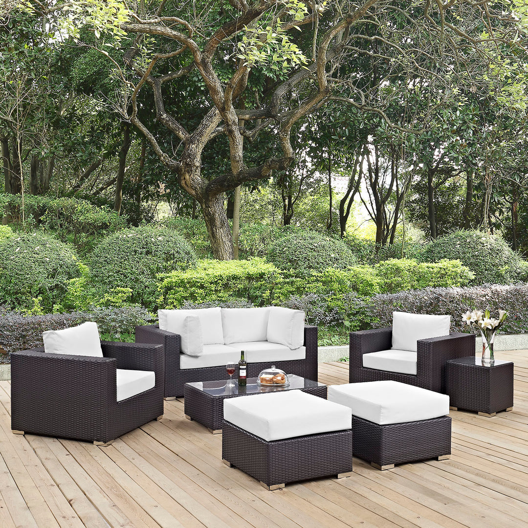 Converse 8 Piece Outdoor Patio Sectional Set