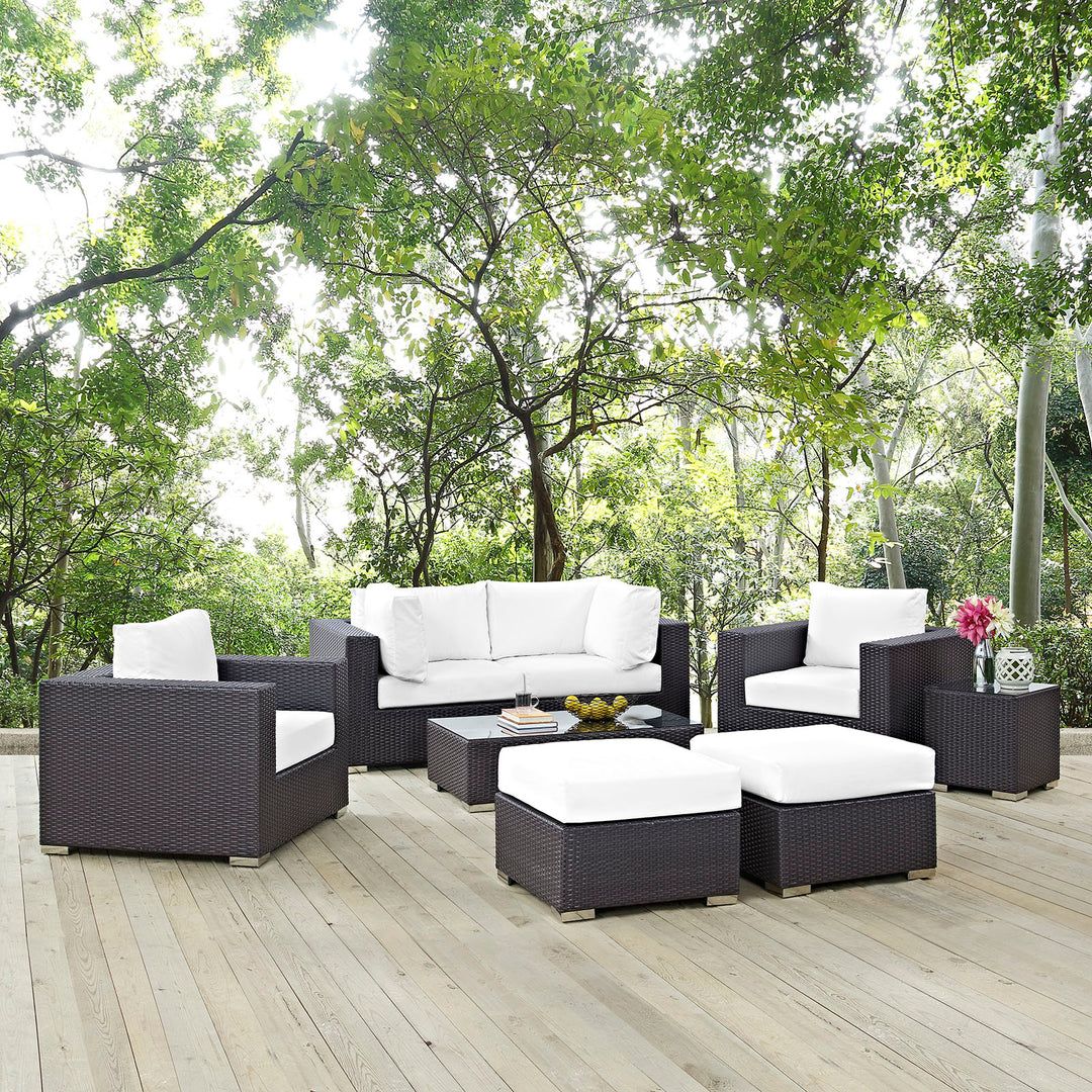 Converse 8 Piece Outdoor Patio Sectional Set