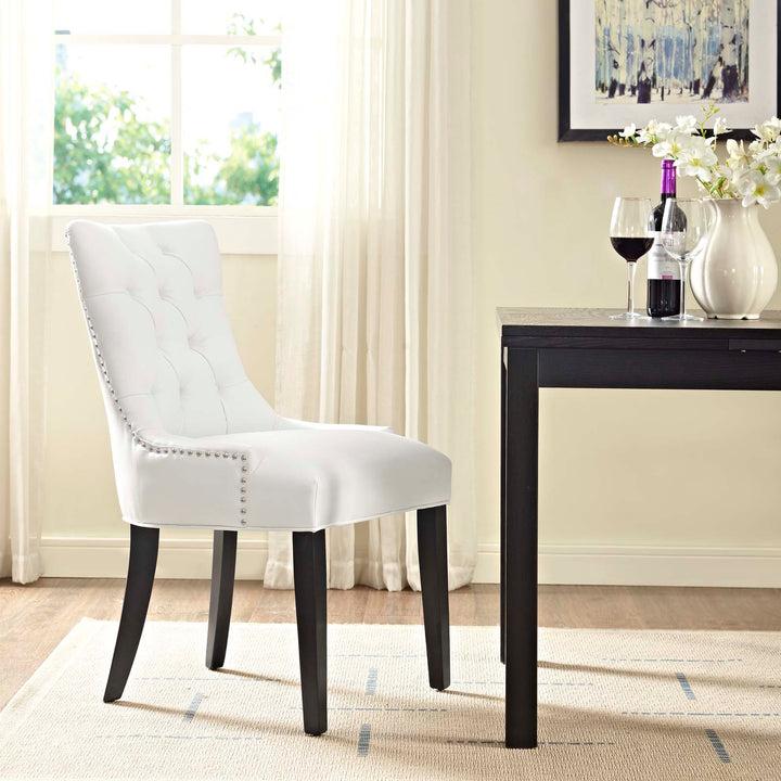 Royale Tufted Vegan Leather Dining Chair