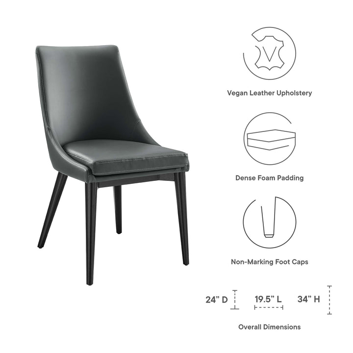 Valentine Vegan Leather Dining Chair